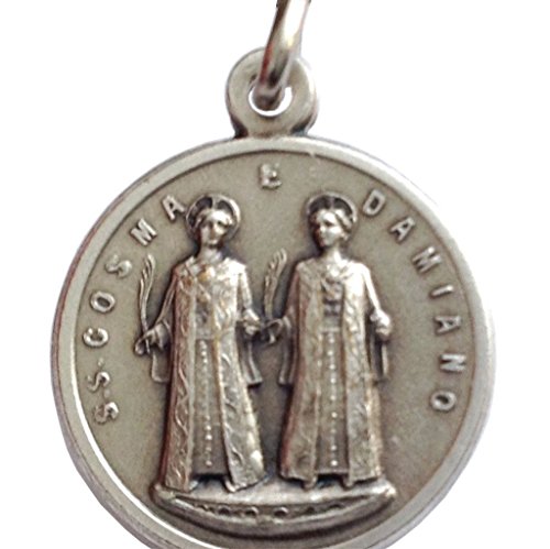 I G J Medal of Saints Cosmas and Damian - Patrons Saints of Doctors Surgeons, Pharmacists and Dentists