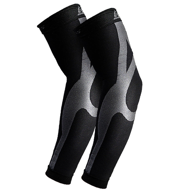 [Australia - AusPower] - B-Driven Sports Graduated Compression Arm Sleeves, Medical Grade 20-30mmHg, For Baseball, Basketball, and more - 4 Colors Large Black 