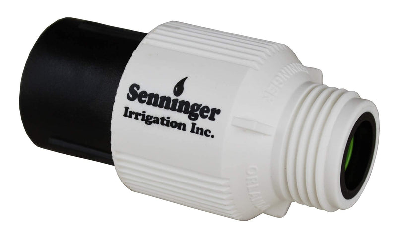 [Australia - AusPower] - Senninger Pressure Regulator 25 PSI 3/4" Hose Thread Drip Irrigation Pressure Reducer Low Flow Valve - Landscape Grade High Performance White 