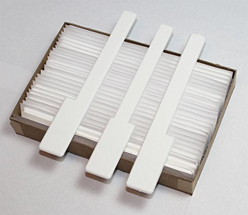 Piano Keytops - Piano Key Replacement - White Gloss Short Head Complete Set