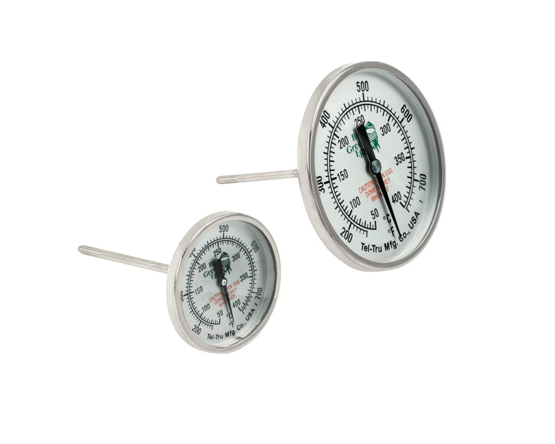 [Australia - AusPower] - Big Green Egg TEL-TRU LG DIAL Temp Gauge 3" Analog Thermometer for Grill 