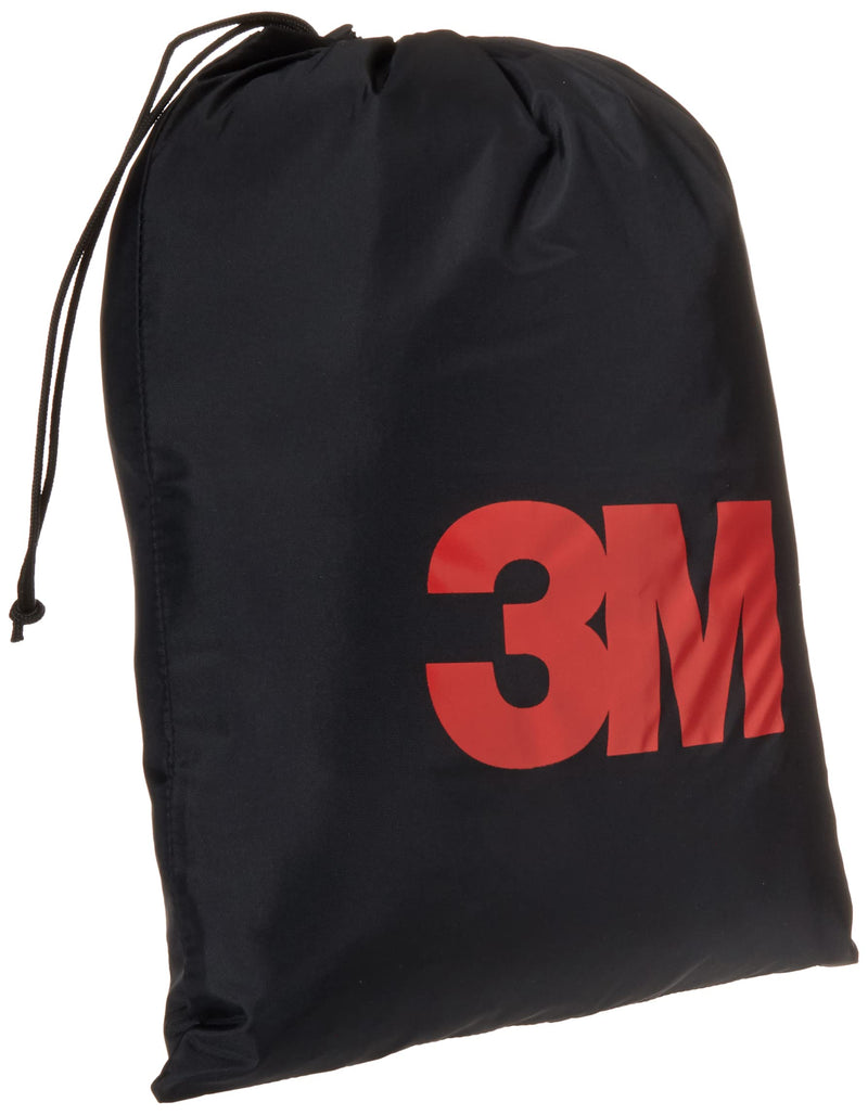 3M 17338 Reusable Nylon Respirator Mask Storage Bag FF-400-25, Black