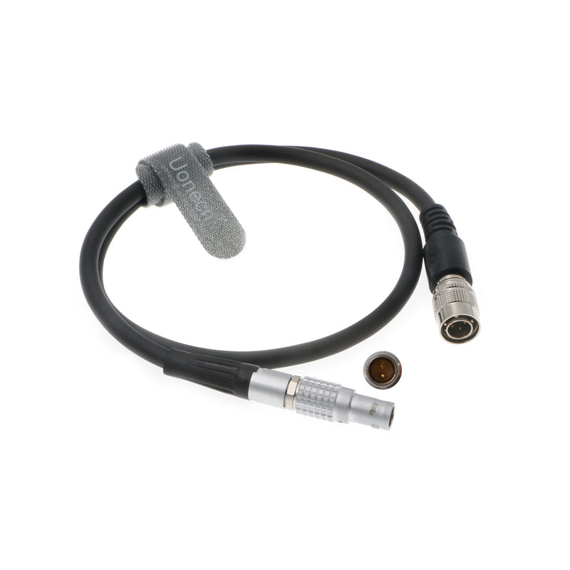 [Australia - AusPower] - Uonecn Teradek Bolt Power Cable 4 Pin Hirose Male to 2 Pin Male from Steadicam 45CM 