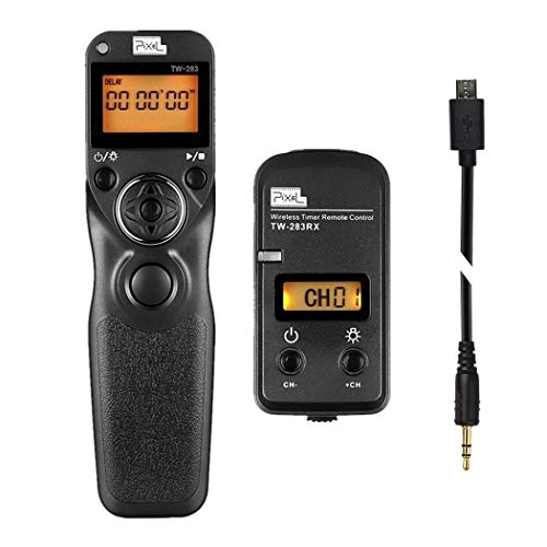 Pixel Intervalometer Shutter Release Remote Control TW283-90 for Fujifilm TW-90 Fuji