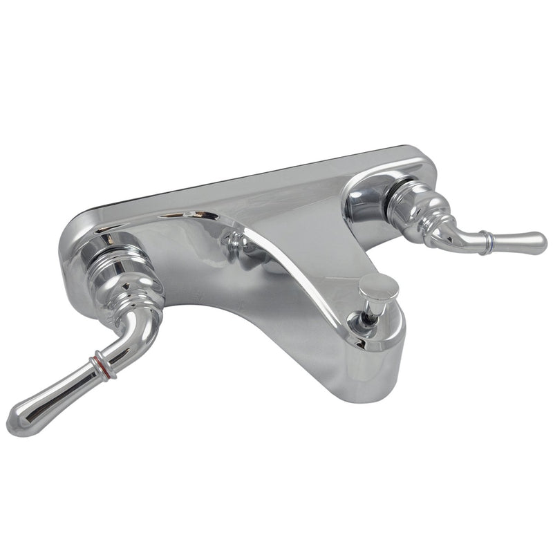 Danco Mobile Home Off-Set Tub/Shower Faucet 8", Chrome, 10884X 8 Inch