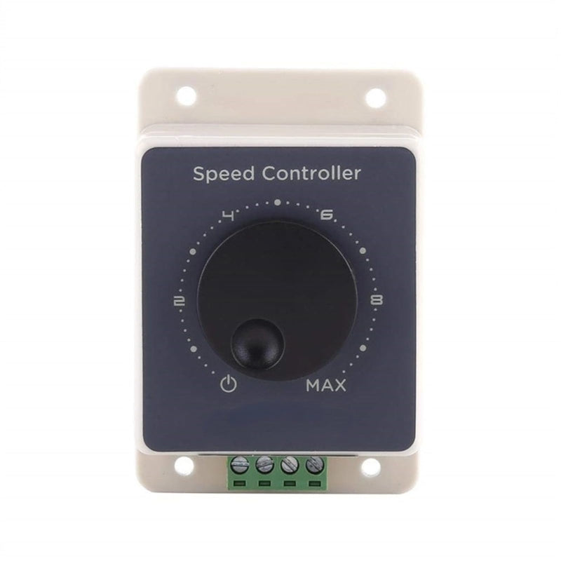 Walfront Motor Speed Controller, PWM DC Motor Speed Controller DC 10-60V 20A Waterproof, IP67, Manual, 10A, 240W