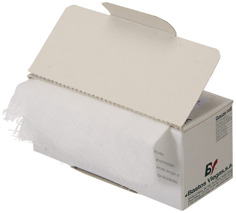 Bastos Viegas 59410 Cotton Gauze Roll 80 cm x 1 m