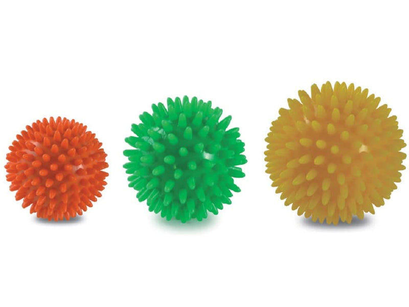 Gima 47120 3 Ball Set for Massage, 6/7/8 cm Diameter