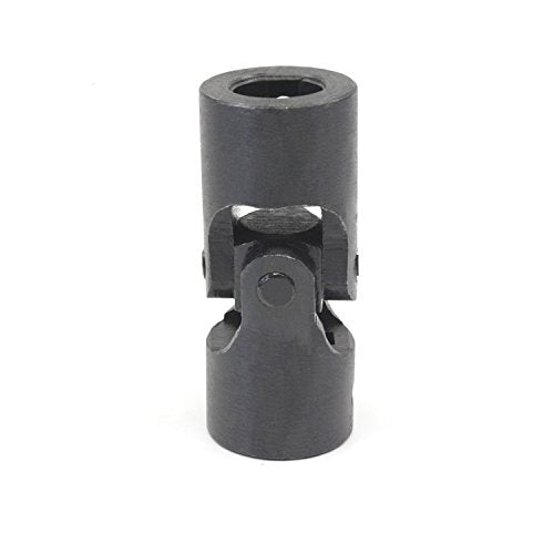 YXQ 12mm to 12mm Inner Dia Universal Joint Coupling Rotatable Steering Shaft Coupler Connetor