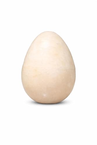 Jet Moonstone Egg 2 Inch | Natural Healing Crystal Egg for Fertility, Balance & Calm | Reiki, Meditation, Vastu & Home Decor | Handcrafted Polished Gemstone Collectible