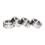 [Australia - AusPower] - Bore 3/4 Inch Set Screw Shaft Collar OD 1.25 Inch with 304 Stainless Steel Silvery 4Pcs 3/4" 
