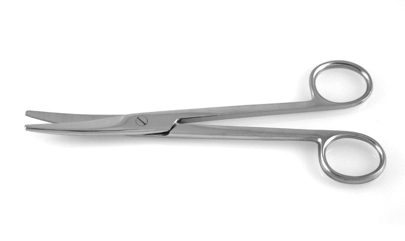 [Australia - AusPower] - STT-MDCVD7 Premium Quality Mayo Dissecting Scissors, Curved Blunt Stainless Steel, 6.75" L (17.15 cm) 