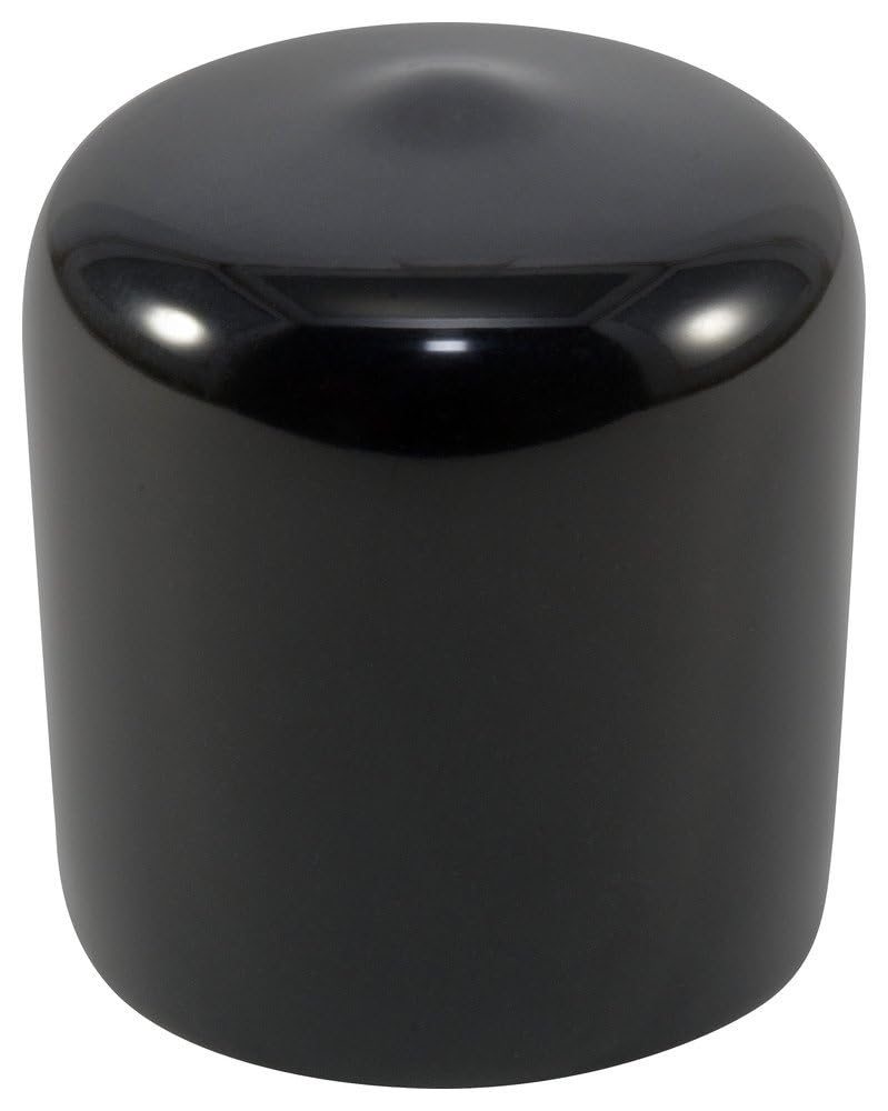 [Australia - AusPower] - Caplugs VC625-16 VC Series – Round Vinyl Cap, 50 Pack, Black Plastic, 0.625" W x 1.000" L Protective Closures, Thread Protectors, Dust and Moisture Seals, Masking, Plating, Color Coding (99394121) 100 