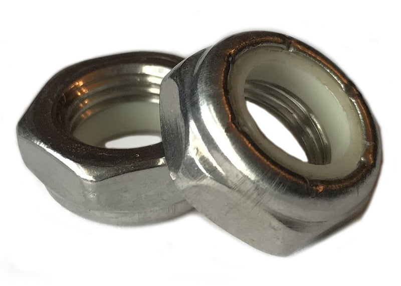 [Australia - AusPower] - Stainless Steel Thin Jam Nylon Insert Lock Nuts 3/8-16 (pack of 25) Marine Bolt Supply 