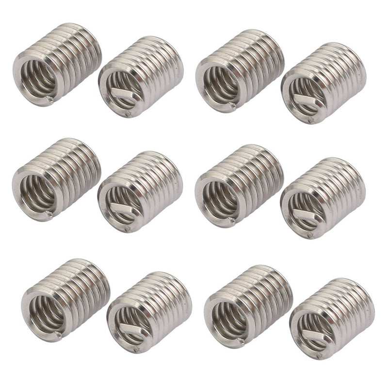 [Australia - AusPower] - uxcell 1/4-20x0.5" 304 Stainless Steel Helical Coil Wire Thread Insert 12pcs 