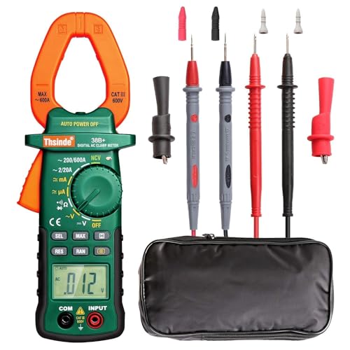 High Accuracy Clamp Multimeter red