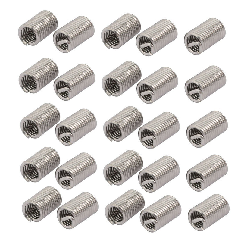 [Australia - AusPower] - uxcell 5/16-18x0.952" 304 Stainless Steel Helical Coil Wire Thread Insert 25pcs 