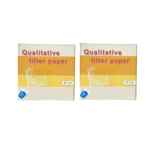 Deschem qualitative filter paper, 70m roll, 7cm diameter, 20-25μm fast-speed filtration, 2-pack