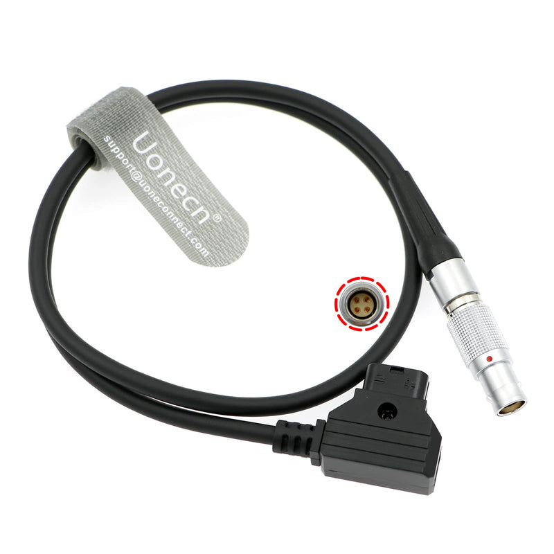 [Australia - AusPower] - Uonecn Power Cable Dtap to 4 pin Female for Canon Mark II C100 C500 Second Generation 