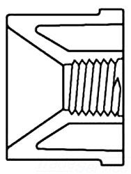 [Australia - AusPower] - 438-249 2X1 SPXF Bush SCH-40 PVC SPEARS MFG. CO. 9130 