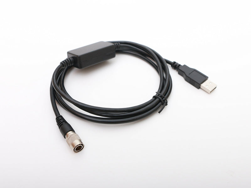 [Australia - AusPower] - Total Stations USB Data Cable Male 6pin Hirose for TOPCON Total Stations GTS-102N,GTS-332N,GPT-3000LN,GPT-4000N 