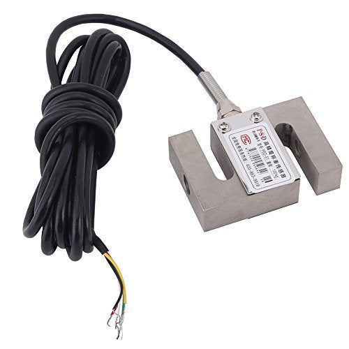 Load Cell Sensor Weighing Sensor Portable Weight Sensor Scale Sensor Weighing S Bar Precision 50/100/300/2000 kg for Container Weight High Pressure Weighing Technology (100 kg) 100 kg