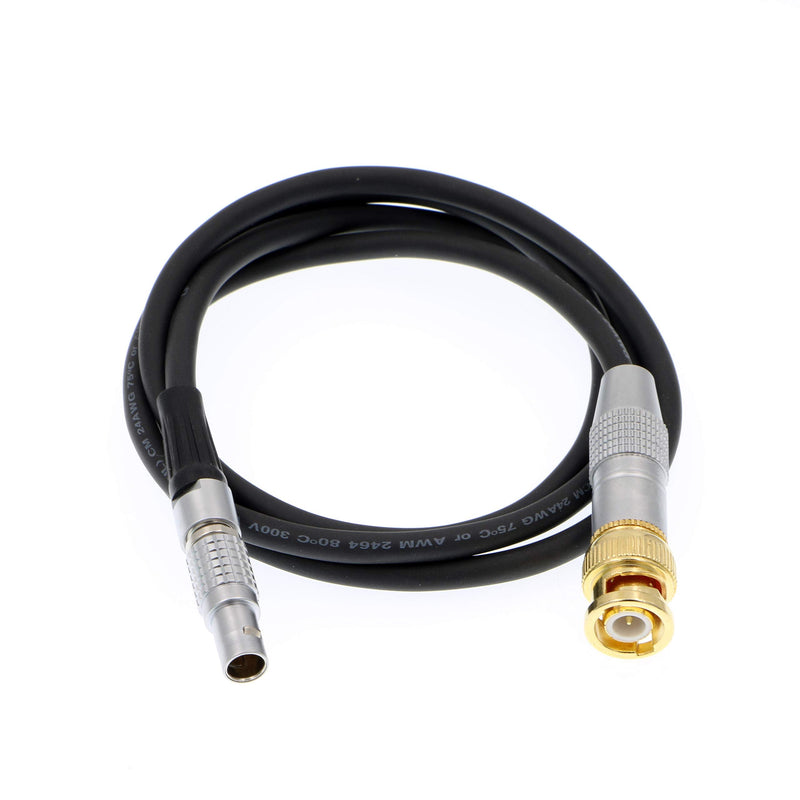 [Australia - AusPower] - Uonecn Time Code TC Cable BNC Male to 0B 5 Pin Plug Cable for ARRI Alexa Sound Devices 