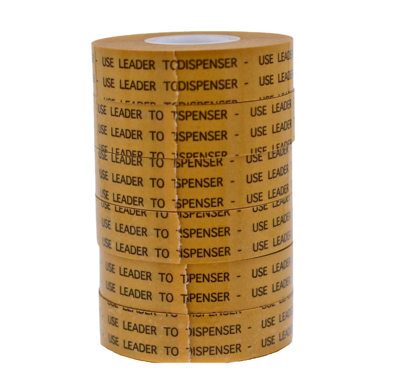 [Australia - AusPower] - WOD RWATG20 General Purpose ATG Tape, 1/2 inch x 36 yds. (Set of 6 Rolls) Adhesive Transfer Tape Glider Refill Rolls Clear Adhesive on Gold Liner (Acid Free) 1/2" in. - Pack of 6 