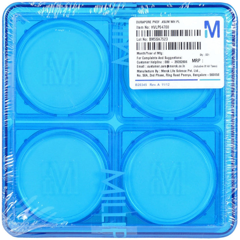 [Australia - AusPower] - Membrane Filter Papers 0.45 Micron Nelone Nylon 47 Mm 100 Pcs miIIipore Durapor 