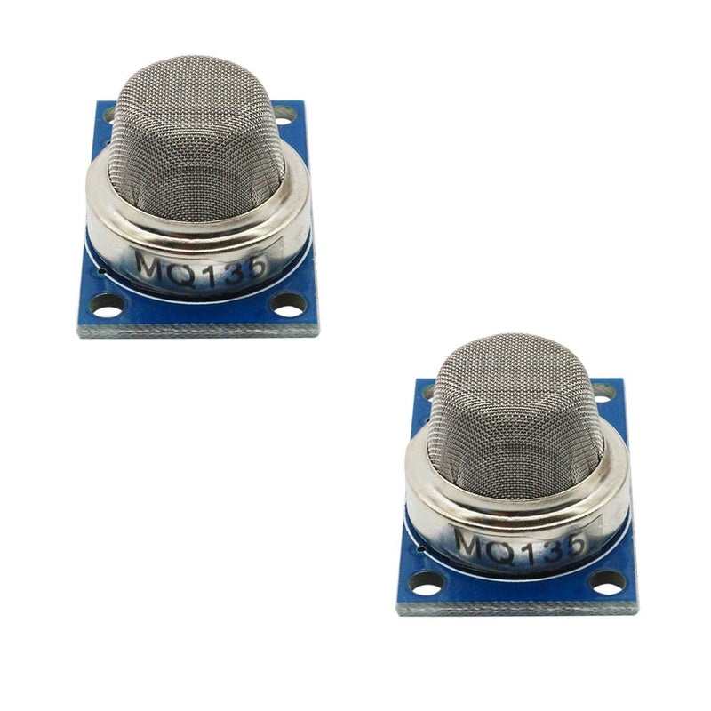 [Australia - AusPower] - 2 Pack MQ-135 Air Quality and Hazardous Gas Detection Sensor Alarm Module 