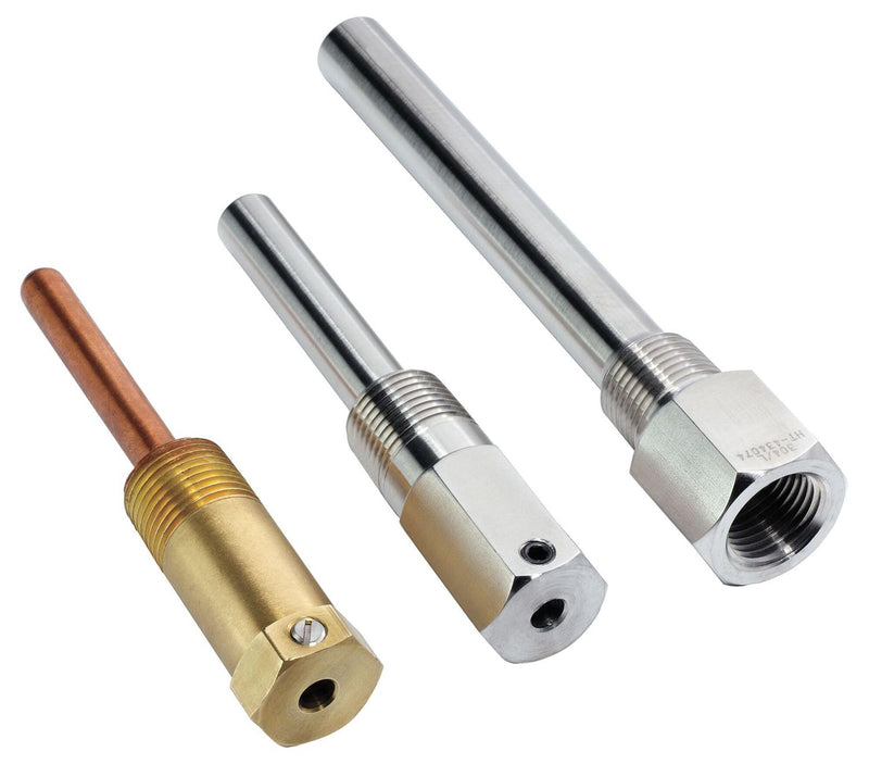 [Australia - AusPower] - Johnson Controls - - TE-6300W-101 Immersion Well, 1/2" NPT, Bulb Diameter 3/8" 