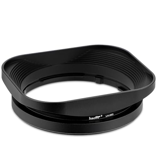 Haoge LH-X53 Bayonet Square Metal Lens Hood for Fuji XF 35/18/60mm F1.4/2 R / F2.4 R Macro Lens