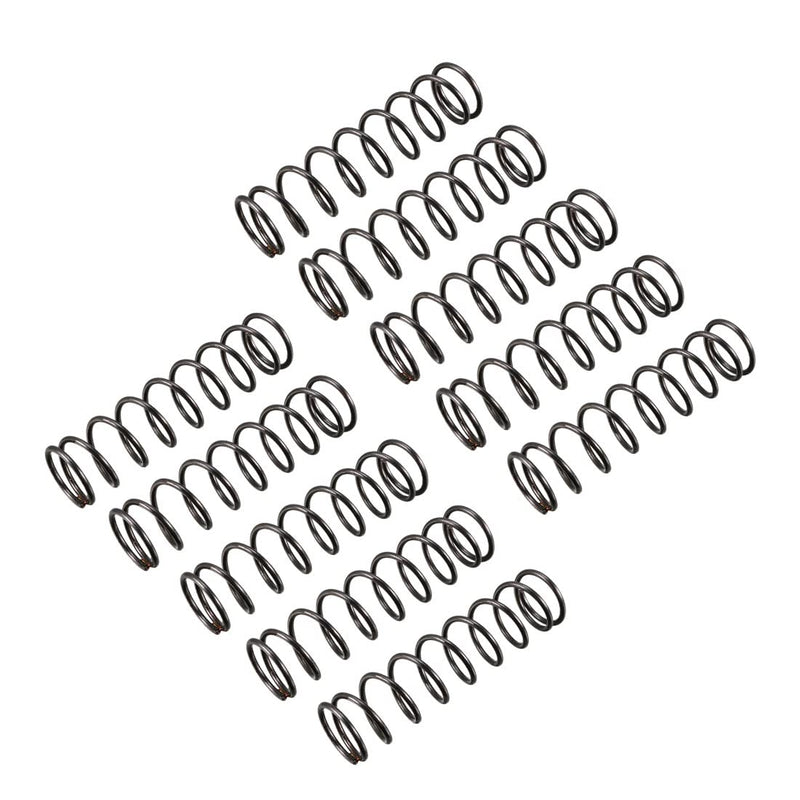 [Australia - AusPower] - uxcell Compression Spring - 1.2mm Wire Dia , 13mm OD , 50mm Free Length Spring Steel Extension Spring,Black,10Pcs 