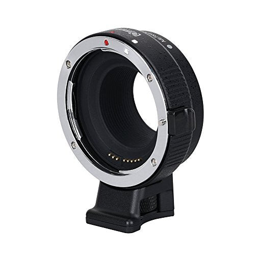 Commlite CM-EF-EOS M Auto-Focus Lens Mount Adapter for EF/EF-S Lens to Canon EOS M (EF-M Mount) Mirrorless Camera Lens Converter Ring for Canon EOS M1 M2 M3 M5 M6 M10 M50 M100 EF-EOS M