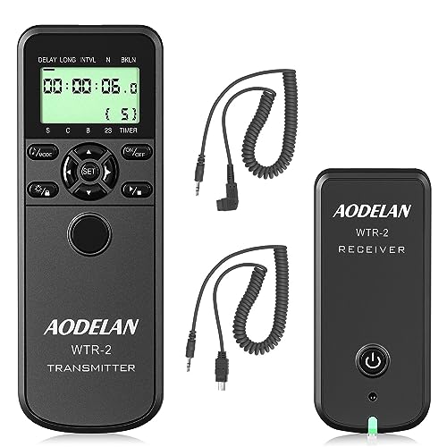 AODELAN Camera Intervalometer Wireless Shutter Release for Sony