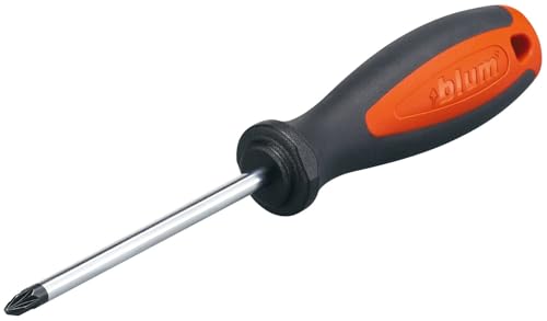 Blum 625TBIx2 Pozi #2 screwdrivers with nickel finish, pack of 2