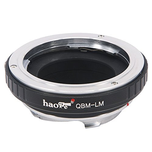 Haoge Lens Adapter for Rollei 35 SL35 QBM Quick Bayonet Mount Lens to Leica M LM Mount Camera Such as M240, M262, M3, M2, M1, M4, M5, M6, MP, M7, M8, M9, M9-P, M Monochrom, M-E, M, M-P, M10, M-A