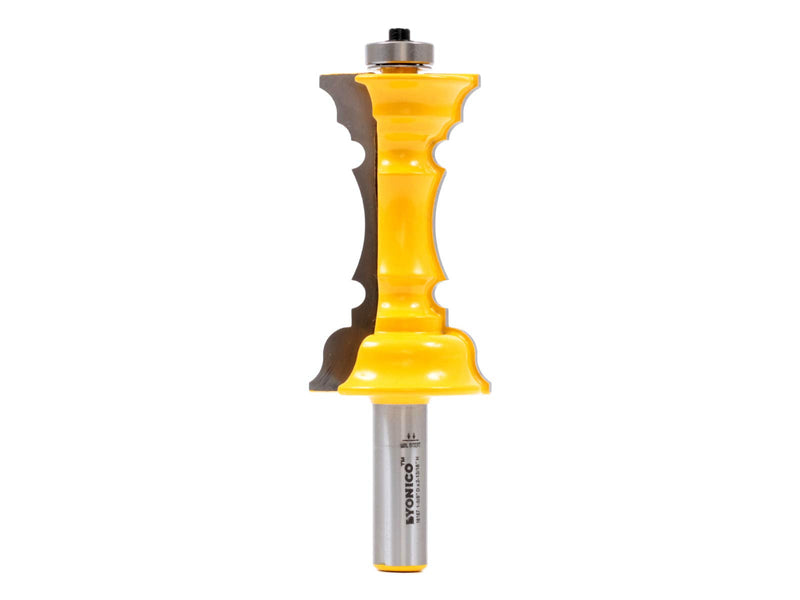 YONICO Chair Rail Molding Router Bit (16167 - 2-13/16" Cutting Length - 1/2" Shank) 16167 - 2-13/16" Cutting Length - 1/2" Shank