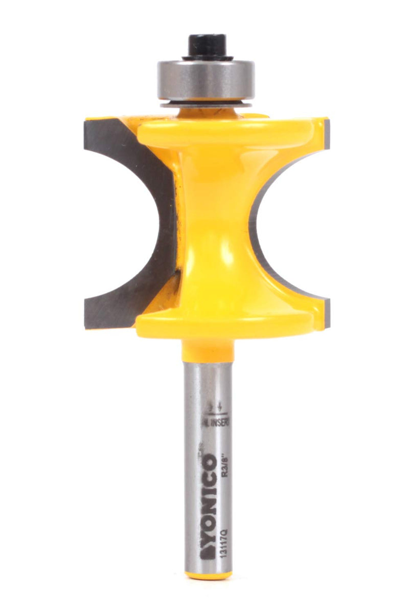 [Australia - AusPower] - YONICO Router Bits Bullnose 3/4-Inch Bead 1/4-Inch Shank 13117q 3/4" Bead - 1/4" Shank 