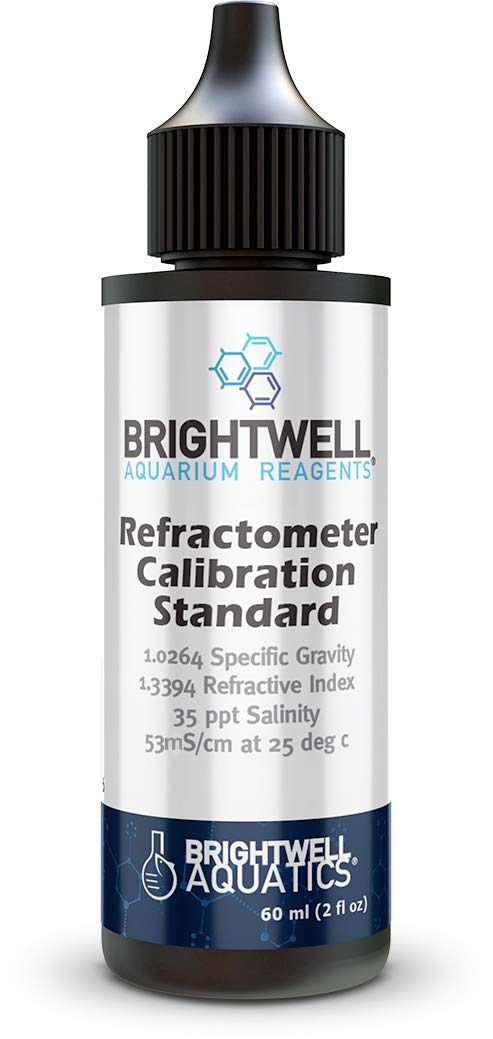 [Australia - AusPower] - Brightwell Aquatics Refractometer Calibration Standard, Accurate Reference for The Calibration of Seawater Refractometers, Hydrometers & Other Density Measuring Equipment, RES60 