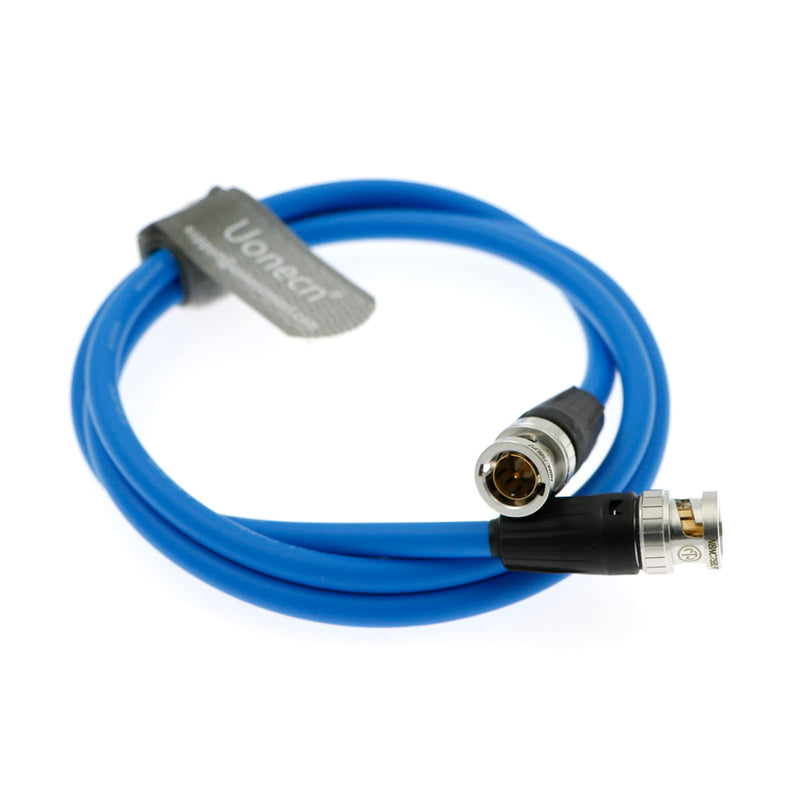 [Australia - AusPower] - Uonecn 12G 75 Ohm HD-SDI Video Coaxial Cable BNC Male to Male for 4K Video Camera 39'' Blue 
