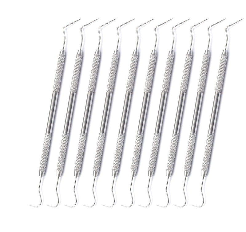 [Australia - AusPower] - OdontoMed2011 10 Pcs Dental Williams Explorer Probe UNC 15/23 Color Coded Marking Double Ended Instruments ODM 