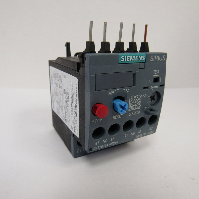 SIEMENS 3RU2116-1FB0 RELAY