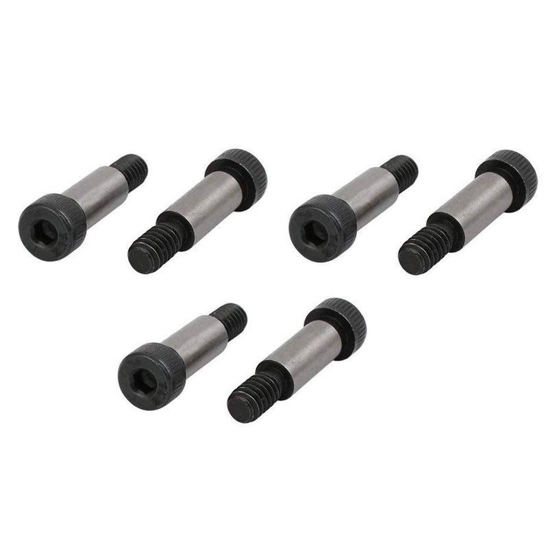 [Australia - AusPower] - 6Pcs Alloy Steel Hexagon Socket Head Shoulder Screw Bolt 5/16-inch Shoulder Dia, 3/4-inch Shoulder Length,1/4-inch-20 UNC Thread 5/16*3/4 