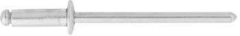 BoltmanShop 1/8" Dia. Dome Head 3/16"-1/4" Grip All Aluminum Panel Blind Rivets (200pkg)