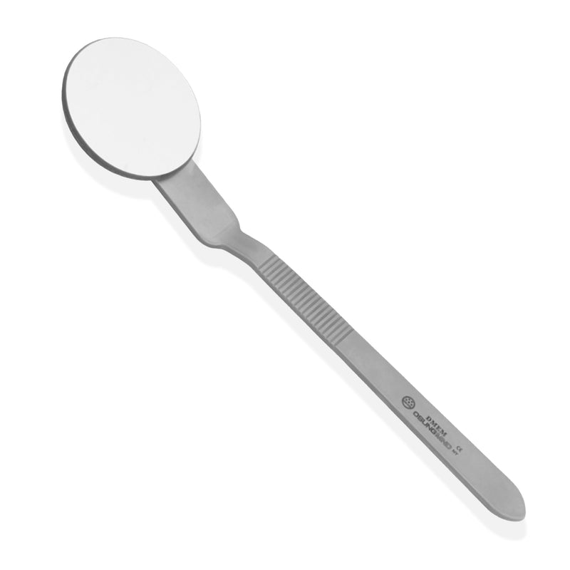 [Australia - AusPower] - Dental Front Surface Large Round Mouth Mirror, Diagnostic Instrument, DMEM - 43mm. 