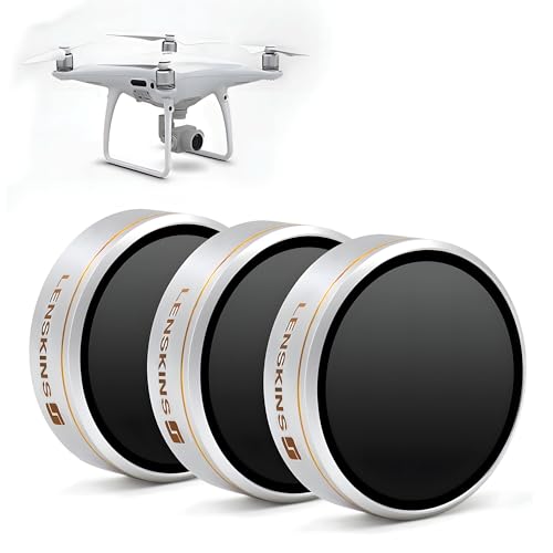 ND Filter Set for DJI Phantom 4 Pro, Pro+ and Advanced, 3 Pack ND Phantom 4 Pro/Pro+/Advanced