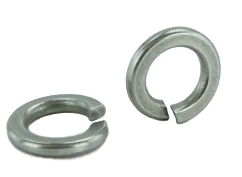 [Australia - AusPower] - Stainless #10 Split Lock Washer, Stainless Steel 18-8(100 pcs, 10 Lock Washer) 