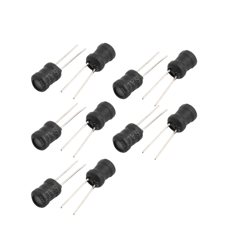 [Australia - AusPower] - uxcell 10 Pcs Radial Lead Type Inductor Through Hole Mount Electronic 104K 100mH 