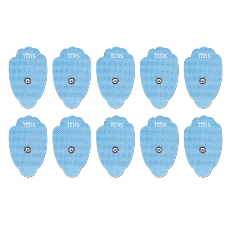 [Australia - AusPower] - Discount TENS - Electrodes Compatible with HealthMateForever, 10 (5 Pair) Premium HealthMate Compatible Replacement Pads for TENS Units Large (Pack of 10) 